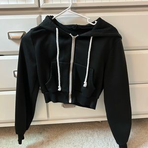 Shein cropped sweatshirt